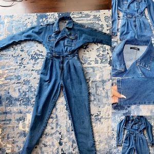 Jean jumpsuits